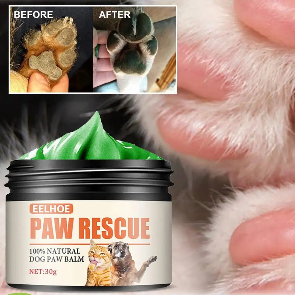 30G Pet Moisturizing Claw Care Cream for Cats and Dogs Nose Elbow Cream Wax Soothes Dry and Cracking Care Protection